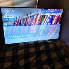 50インチ 4K テレビ (訳あり)　型番:FFF-TV4K50WBK2の画像