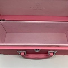 エンジェルシャンパン　空箱と空き瓶 ブルー ピンクの画像