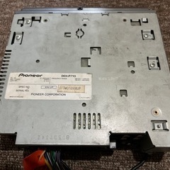 carrozzeria 1DIN CD/MP3プレーヤー DEH-P710 …の画像
