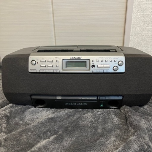 動作OK SONY ソニー  CFD-W57  MEGABASS メガベース