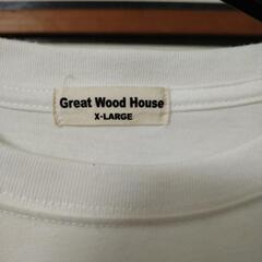GreatWoodHouse半袖Tシャツ白XLサイズの画像
