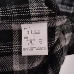 Royalcyチェック柄長袖シャツＬサイズの画像