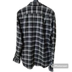 Royalcyチェック柄長袖シャツＬサイズの画像