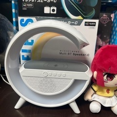 (取引終了)bluetooth スピーカー　ホワイト　