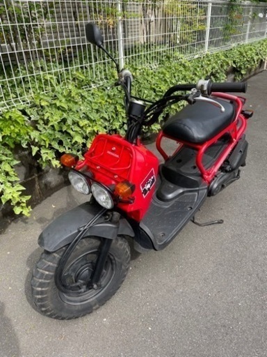 受付終了 ズーマー　希少な赤　17,000km台　前後タイヤほぼ新品　メンテナンス済み　キャブ車　東京杉並区　現車確認を