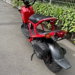 受付終了 ズーマー　希少な赤　17,000km台　前後タイヤほぼ新品　メンテナンス済み　キャブ車　東京杉並区　現車確認をの画像