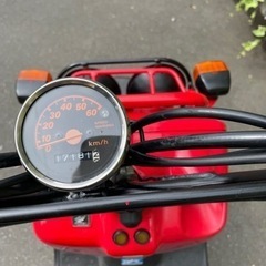 受付終了 ズーマー　希少な赤　17,000km台　前後タイヤほぼ新品　メンテナンス済み　キャブ車　東京杉並区　現車確認をの画像