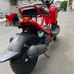 受付終了 ズーマー　希少な赤　17,000km台　前後タイヤほぼ新品　メンテナンス済み　キャブ車　東京杉並区　現車確認をの画像