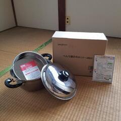 ステンレス製  べんり鍋24cm 