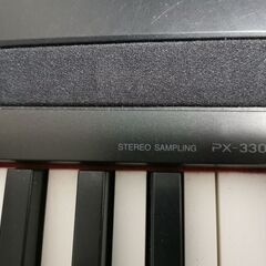 CASIO 電子ピアノ PRIVIA PX-330 88鍵 ACアダプタ＋譜面台つきの画像