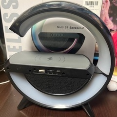 (取引終了)bluetooth スピーカー　ブラックの画像