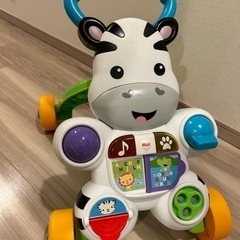フィッシャープライス おして! しまうまくんのバイリンガル・ウォーカー