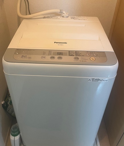 5kg 洗濯機　(Panasonic NA-F50B10)