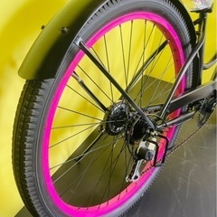 自転車 ビーチクルーザー ファットバイクの画像