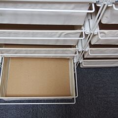 無印良品 ステンレスユニットシェルフをお譲りしますの画像