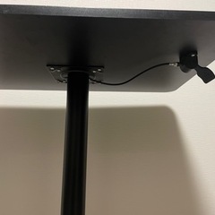 【6月頭に処分】昇降式ミニデスク　70-110cmの画像