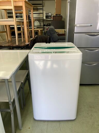 【リサイクルショップ　ピカソ　小松原】★分解洗浄済み★ HerbRelax ヤマダ電機オリジナル 4.5kg 全自動電気洗濯機 2018年製 YWMT45A1★0183★