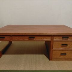 屋久杉　文机　座机　座卓　和机　ローテーブル　テーブル　机　5/...