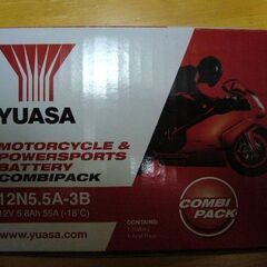 新品台湾ユアサバイク・バッテリー１２Ｖ