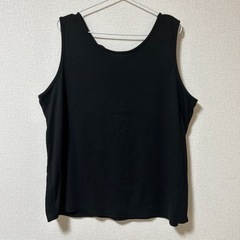 【取引者決定】４Ｌの背中可愛い黒タンクトップ♡