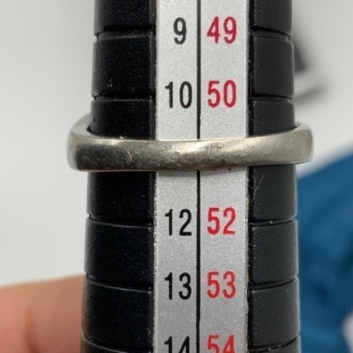 Pt900 プラチナリング　ダイヤ　リング　指輪　ハートシェイプ　5.4g 約11号　 0.22ct 0.3ct