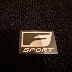 LEXUS UX250h UX300h Fスポーツ専用 純正フロアマットセット　ほぼ未使用に近い状態 の画像