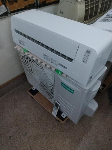 ハイセンス１４畳エアコン２０２０年分解洗浄済み