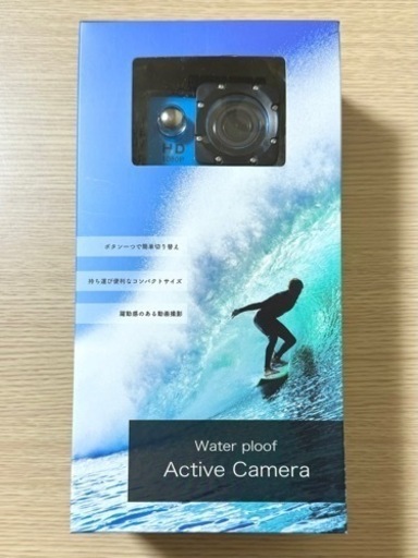 Water ploof Active Camera HD 1080p　アクションカメラ  ボディカメラ
