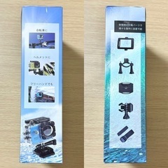 Water ploof Active Camera HD 1080p　アクションカメラ  ボディカメラ の画像