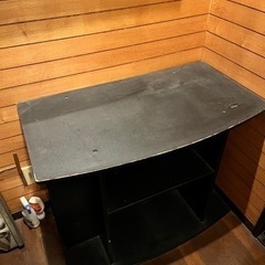 【廃棄処分済み】90cm用水槽用台　専用水槽付き