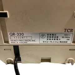 SEIKO セイコープレシジョン タイムレコーダー QR-330の画像