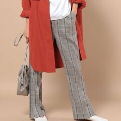 FREAK’S STOREチェックスタプレパンツ