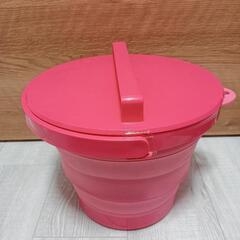 折りたためるバケツ