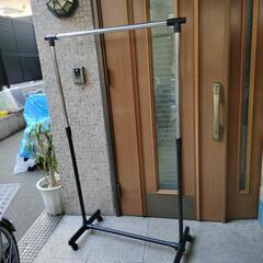 キレイめ 組立式 スチールハンガーラック