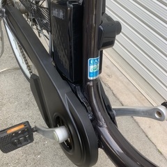 2019モデル Panasonic ビビ BE-ELYX632T2 26インチ 電動アシスト自転車 リチウム 8Ah バッテリー長押し 5点灯