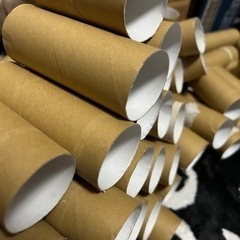 トイレットペーパーの芯 何個でも！茶色【200個以上】の画像