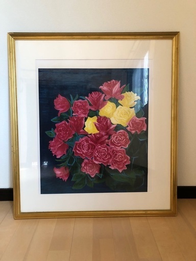 沢山こお問い合わせありがとうございました❗️俳優で歌手の杉良太郎さんの直筆の絵画です❗️