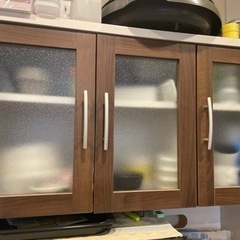 【お譲り先決まりました】家具 収納家具 食器棚、キッチン収納の画像