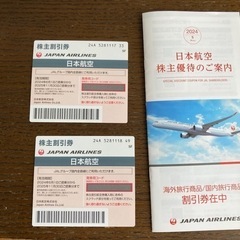 JAL 
株主優待券　 