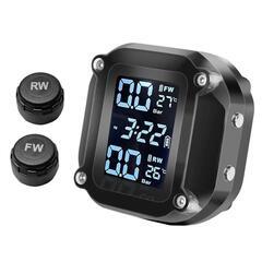新品未使用 TPMS バイク タイヤ空気圧センサー 防水 コードレス