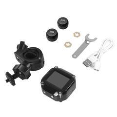 新品未使用 TPMS バイク タイヤ空気圧センサー 防水 コードレスの画像