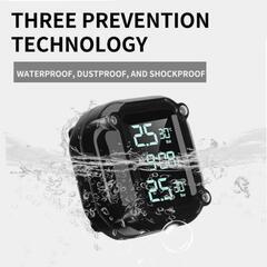 新品未使用 TPMS バイク タイヤ空気圧センサー 防水 コードレスの画像