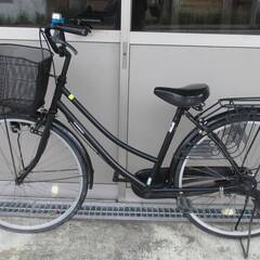 【PayPay支払い可】【直接引取】カワムラ　自転車　ママチャリ　26型　パンク修理セット付　自転車譲渡証明書ありの画像