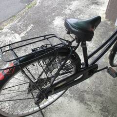 【PayPay支払い可】【直接引取】カワムラ　自転車　ママチャリ　26型　パンク修理セット付　自転車譲渡証明書ありの画像