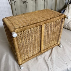 つづらの箱　ベビー用品　明日引越すので掲載は今日までです
 家具の画像