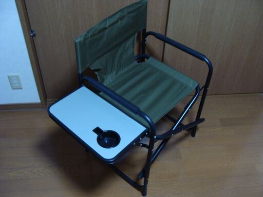 DCM 折りたたみチェア テーブル付きモデル 2脚 中古