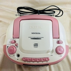 決まりました
【中古】オーディオ ラジカセ　ウインテックCDラジカセの画像