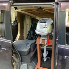 【決まりました】2分割ボートExect Familiar 2馬力エンジン取付可能 の画像