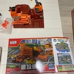 タカラトミー 建設現場、建設車両セットプルバックカーコレクションDX 、 まとめ売りの画像
