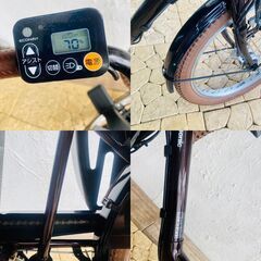 WA　電動自転車　パナソニック ギュット　Gyutto　２０インチ　子供乗せ　３人乗りの画像